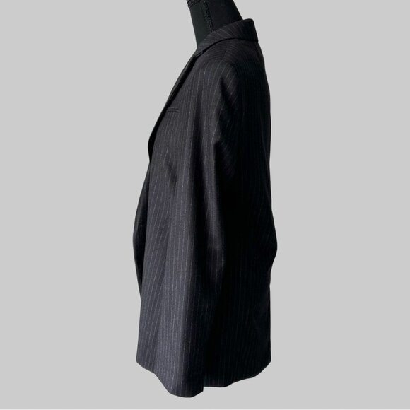 Equipment Womens Kadley Blazer Jacket Open Front 100% Italian Wool - Picture 4 of 16